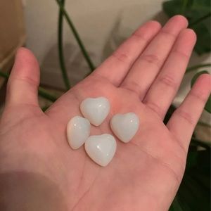 Opalite hearts